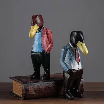 

Creative Home Crafts European Retro Personality Animal Model Office Ornaments Gift Home Living Room TVCabinet Entrance Decoratio