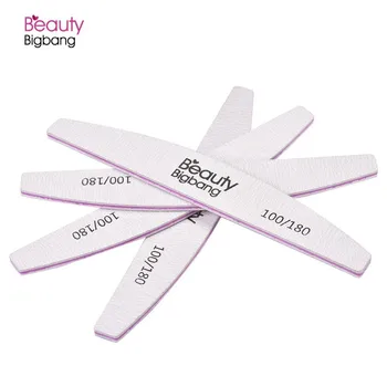 

4 Pcs 100/180 Sanding Buffer Nail File Block Pedicure Manicure Buffing Polish Tools Professional Double Side