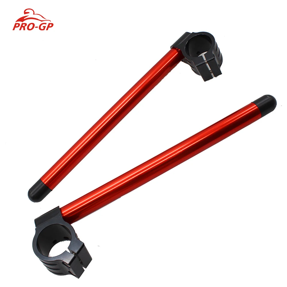 

Motorcycle Handlebar Riser Clip On Clip-ons Fork Handle Bar For Suzuki TL1000S GSXR1100 Yamaha TZ250 FZR1000 Kawasaki ZX7/7R ZX9