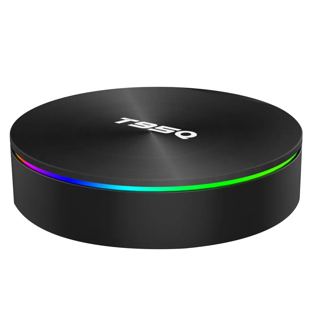 Android 8,1 Smart tv BOX 4 Гб+ 64 Гб 4K четырехъядерный WiFi Netflix Youtube Google Play домашний аудио медиа