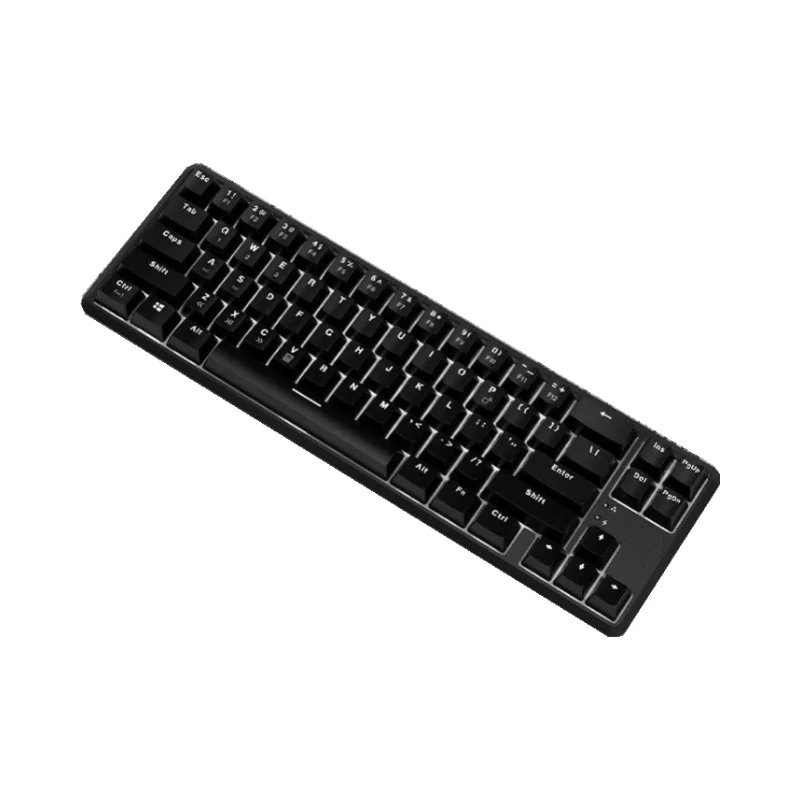 Ajazz K680T Mini Mechanical Gaming Keyboard Bluetooth Wireless Gamer Dual-mode Keybaord For PC/Laptop PBT Keycaps