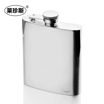 

304 Stainless Steel Portable Hip Flask Outdoor Wine Bottle Stainless Bottles for Alcohol Jug Gift Personalised Custom LOGO Q