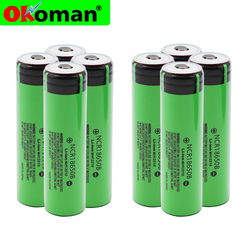 2020 новая Оригинальная 18650 батарея NCR18650B 3 7 v 3400 mah литиевая аккумуляторная для