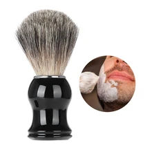 Мужские бороды усы бритья кисти смолы ручка инструмент для бритья бороды