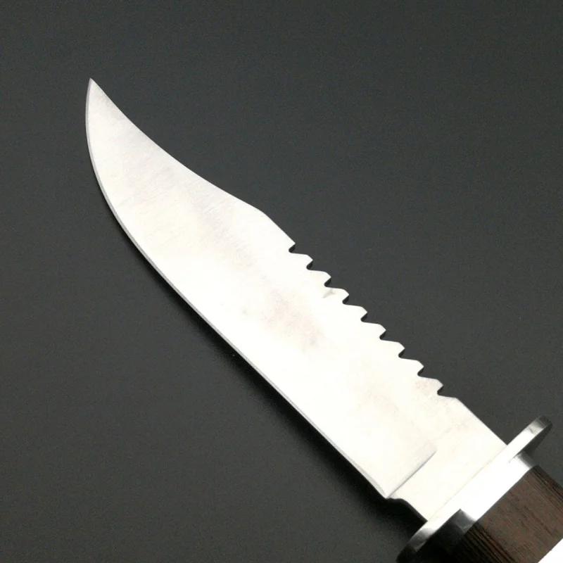 DuoClang кемпинг тактический фиксированное лезвие деревянная ручка ножа материалы многофункциональные Карманные охотничьи ножи
