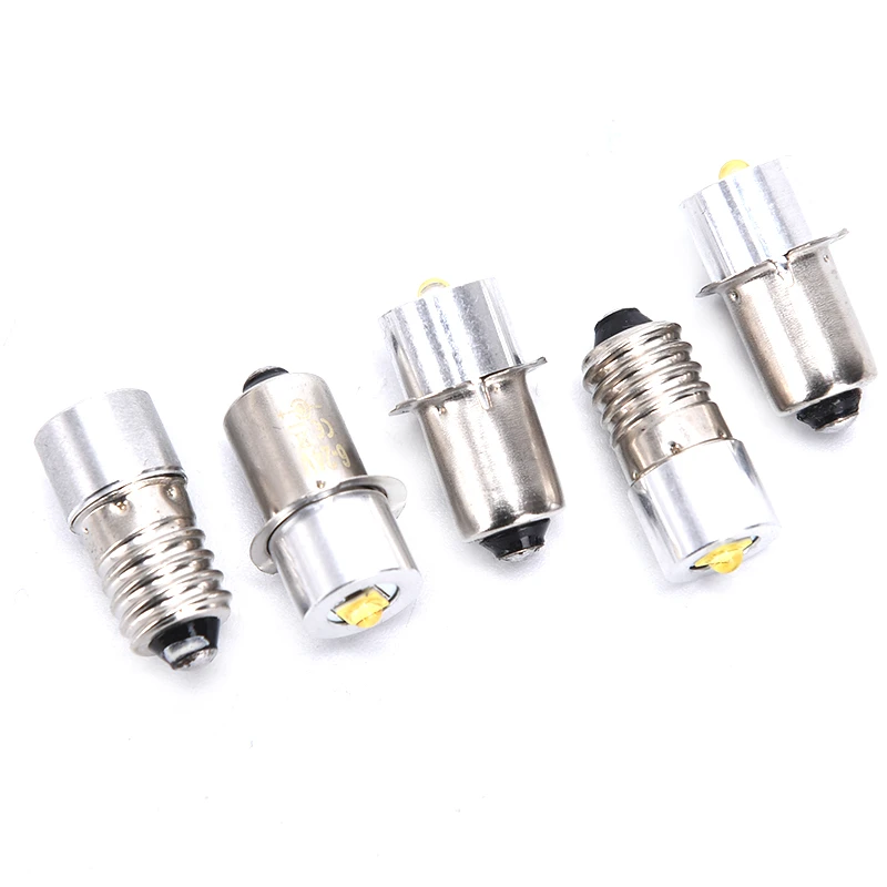 E10 3W 624V LED Flashlight Bulb Replacement Part Conversion Kit Bulbs