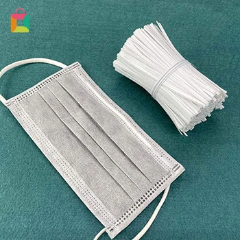 

100pcs 3MM Mask Nose Bridge Strip Mouth Mask Accessories DIY Handmade Making Disposable Mask Fix Protection Material Cozy