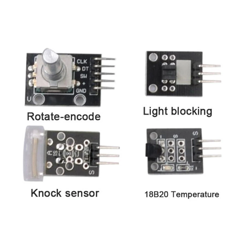 Buy Smart Electronics 37 In 1 Sensor Modules Kit For Arduino And Mcu Education User
