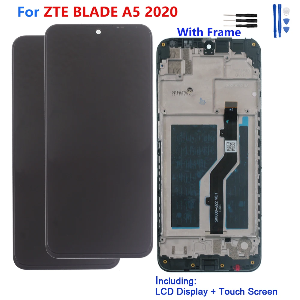 Оригинальный ЖК-дисплей для ZTE лезвие A5/A7 2020 кодирующий преобразователь