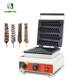 

Electric 4pcs wheat Waffle Machine Stick Waffle Baker Machine Waffle Stick Maker machine Spikelet waffle making machine