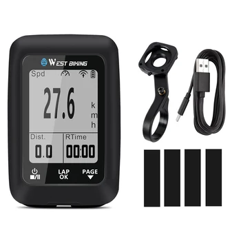 

WEST BIKING Bike GPS Code Table Speedometer Bicycle Digital LCD Computer