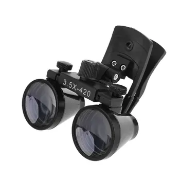 

2.5X 3.5X Dental Loupe Binocular Magnifier Dentistry Clip Loupe
