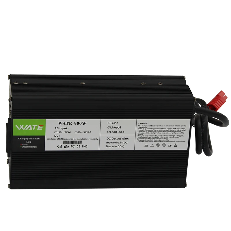 50.4V 리튬 배터리 전기 오토바이 ebike에 대 한 44.4V 15A 리튬 이온 배터리 충전기