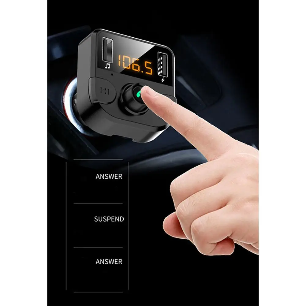 Автомобильный Bluetooth BT36B беспроводной передатчик MP3 радио плеер USB зарядное устройство автозапчасти