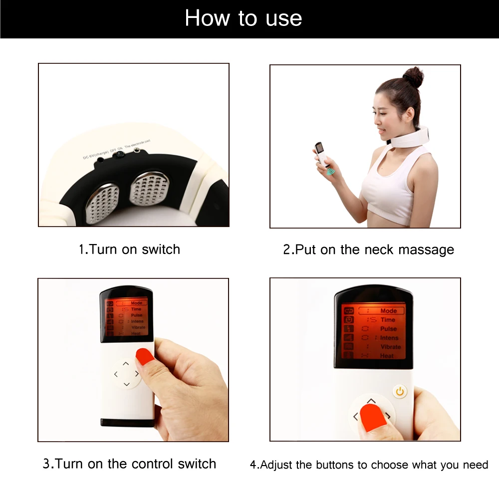 Расслабляющая массажная подушка вибратор Электрический плечо Отопление спины разминание инфракрасная терапия массаж шеи шиацу