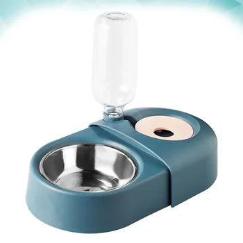 

Pet Feeder with Automatic Water Dispenser for Cat and Dog