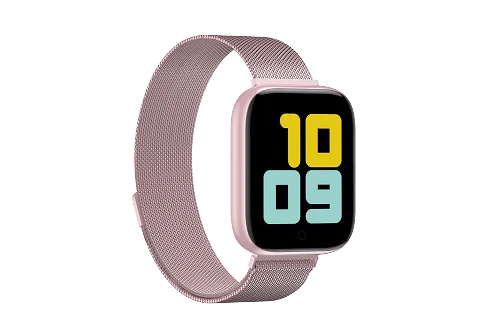 pink steel Часы для измерения артериального давления, ip67, водонепроницаемые часы, Смарт-часы, ремешок, 1,54 дюймов, браслет на запястье, smartband, фитнес-браслет, Женский трекер сна M4 смарт-браслет 4 спортивный браслет сердеч - Цвет: pink steel