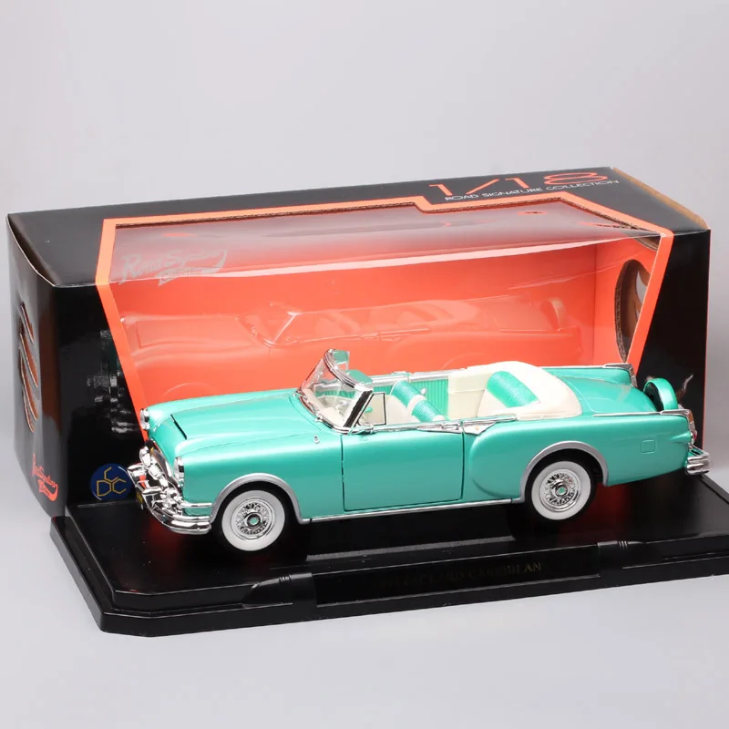 Большой Классический 1/18 масштаб Road Signature 1953 Packard caribbean роскошный винтажный автомобиль Diecasts& Toys автомобили модели thumbnails