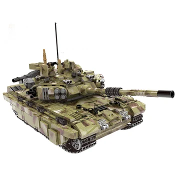 

Military Army T90 Panzer Tiger Tank Building Blocks Toy Compatible d Technic Classic Figure War Weapons Bricks Kids Toy