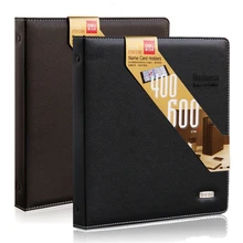 DL эффективная 5793 именная карточка книга имя держатель для карт 400 большая визитная карточка тонкий лист канцелярские принадлежности для офиса stude