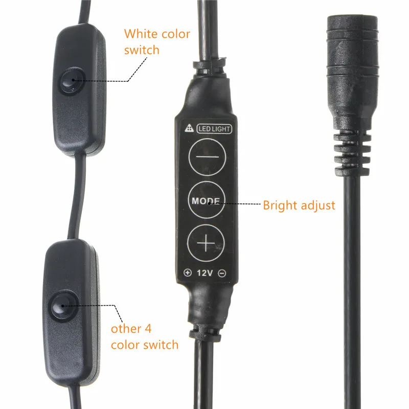 A401M 24 Вт 40 см 5730 72SMD 3100LM светодиодный коралловый SPS LPS аквариум лампа