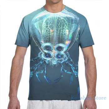 Мужская футболка subnautica(13), женская модная футболка с принтом по всей длине, топы для мальчиков, футболки с коротким рукавом