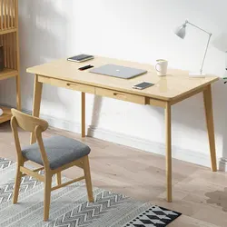 Bureau d'ordinateur moderne, bureau d'écriture Simple, bureau de maison, Table d'ordinateur de chambre à coucher, mobilier rectangulaire pour la maison 