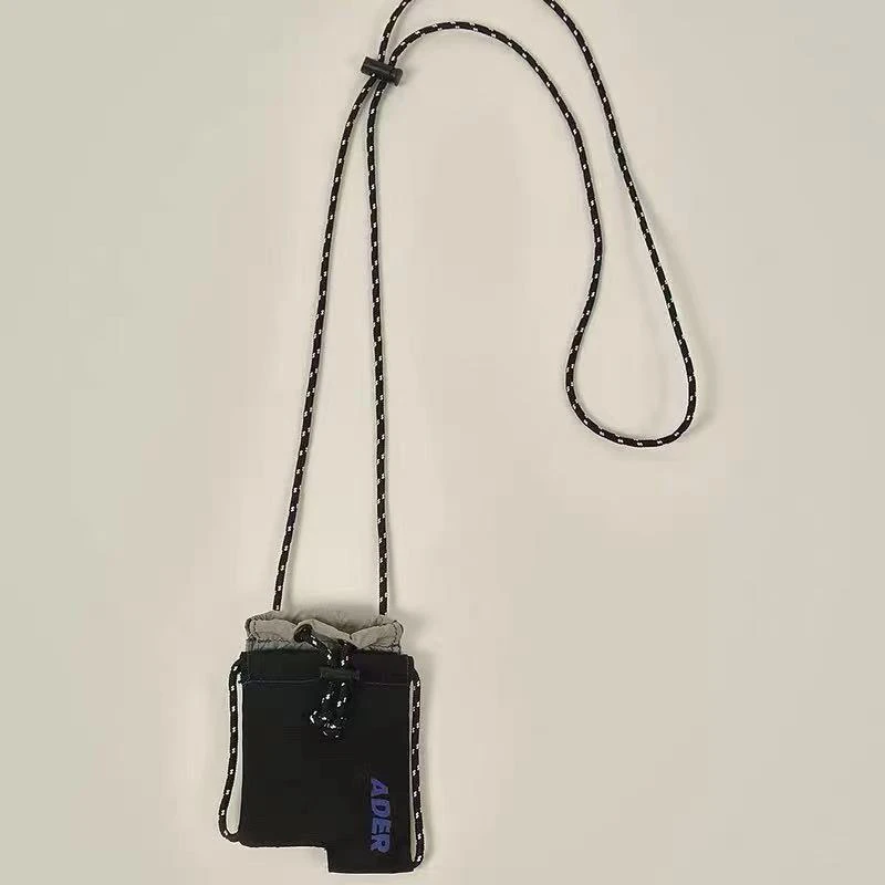 Ader Error Mini Messenger Bag Phone Bags 2021 Women Men Drawstring Earphone Bag Coin Purse Four Seasons Ader Error T Shirt Coin Purses Aliexpress