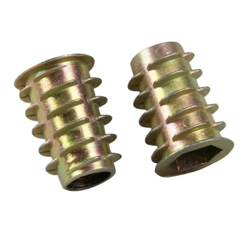 

Zinc Alloy Die Casting M4 M5 M6 M8 M10 Hex Drive Driver Wood Screw Inserts Nuts