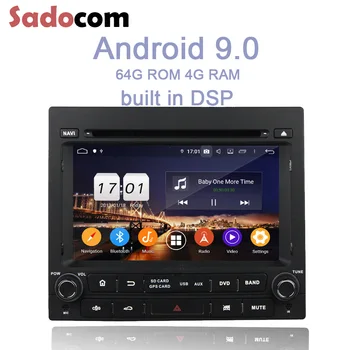 

PX6 DSP IPS TDA7851 Android 10.0 4G RAM 64GB ROM 8Core Car DVD Player GPS RDS autoradio wifi LTE Bluetooth For PEUGEOT PG 405