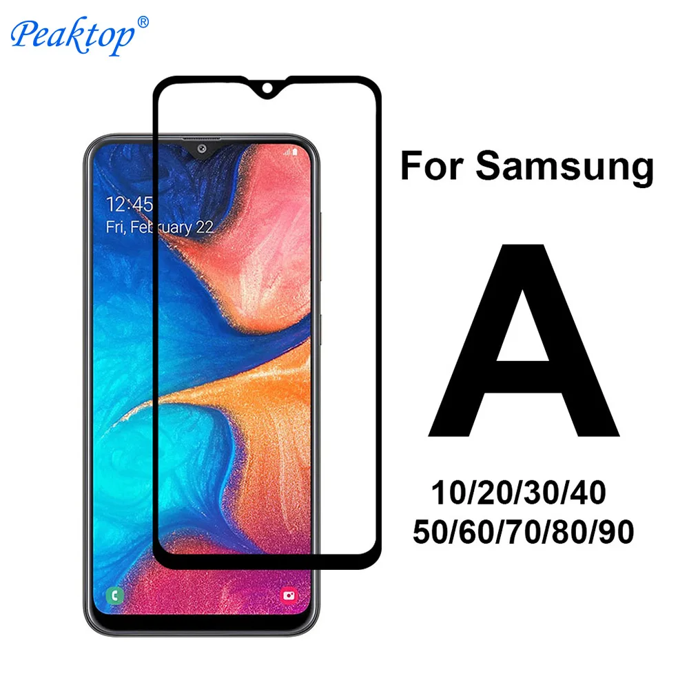 Защитное стекло для Samsung Galaxy A50 A70 протектор экрана из закаленного стекла A20 A20e A60 A80