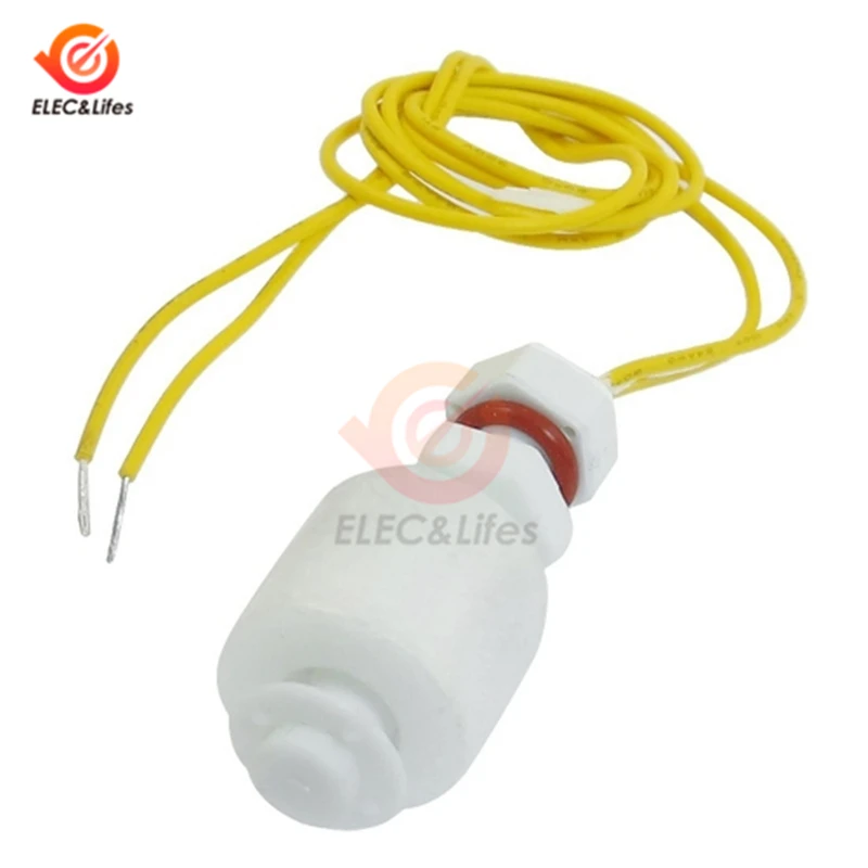 

Normally closed low pressure float switch ZP2508 Mini PP Tank Pool Water Liquid Level Sensor Module Vertical Float Switch 36mm