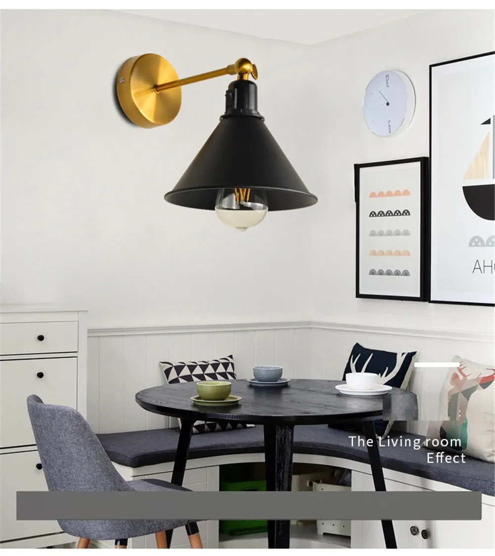 Nordic Design Loft Decor Retro Pendant Lamp LED Edison Industrial Wind Hemp Rope Iron Hanging Light Dining Room Home Lighting (14)