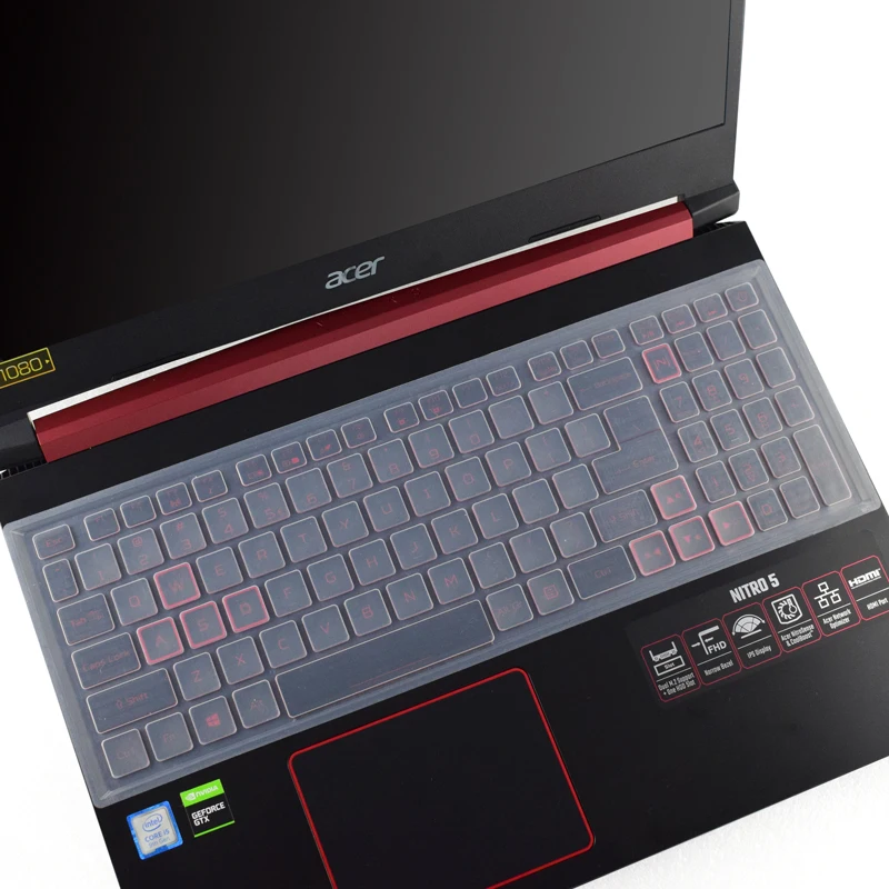실리콘 키보드 커버 Acer Nitro 5 AN515-44 43 AN515-54 AN515-45 AN517-51 AN517-52 AN517-41 AN517-54/53 AN515-55