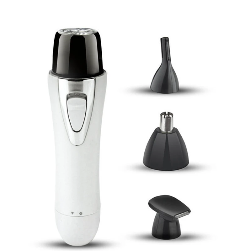 Multifunction 4 In 1 Women Electric Hair Removal USB Charging Portable Mini Shaver Trimmer Razor Eyebrow Underarm