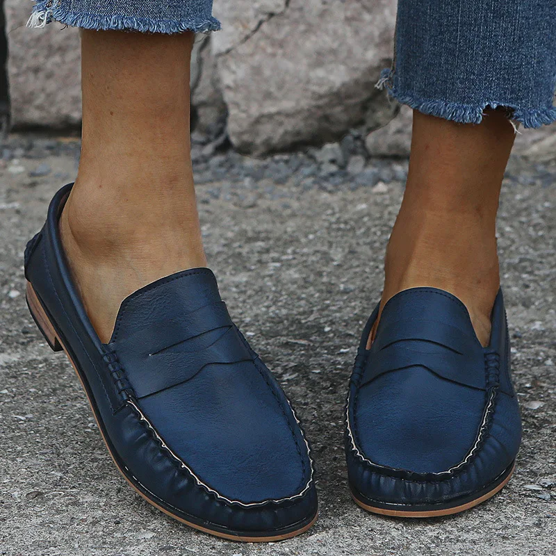 Women Shoes Round Toe Oxford Shoes Woman PU Women Bullock Shoes Free Shipping Office shoes women Shoes Plus 35-43 Size