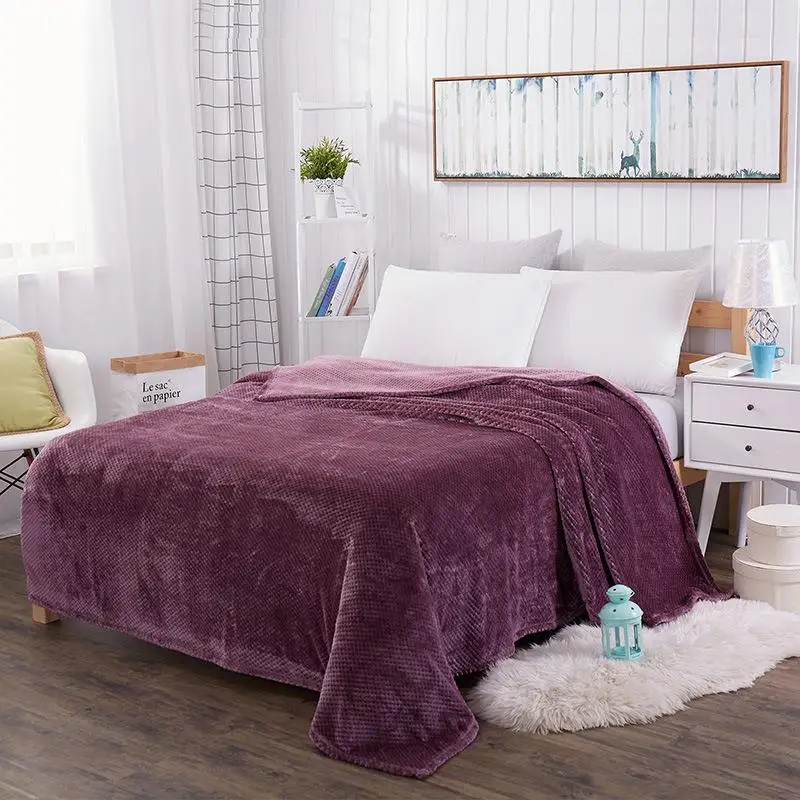 

Coral Fleece Soft Blanket Throw Blanket Winter Blankets for Beds Warm Soft Quilt Bedclothes Travel Cobertor 1pcs Home Textile