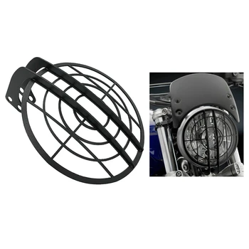 

Motorcycle Grille Headlight Lamb Guard Cover Stainless Steel for BMW Rnine R NINE T R9T 2014-2020