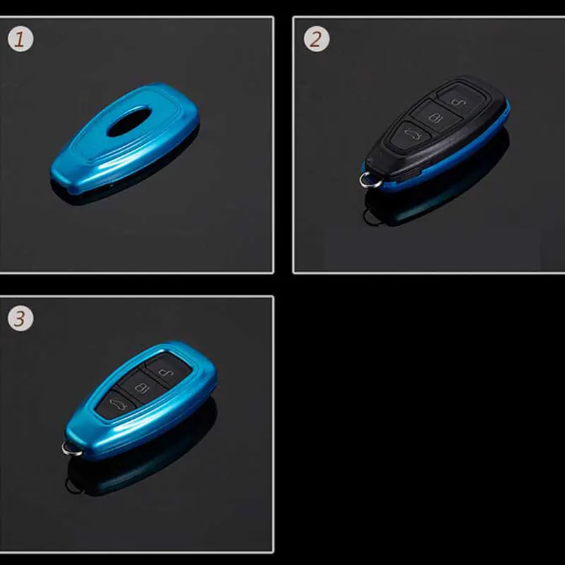 Чехол для ключа из АБС пластика подходит Ford Focus 3 Ecosport Kuga Escape Key чехол ключей