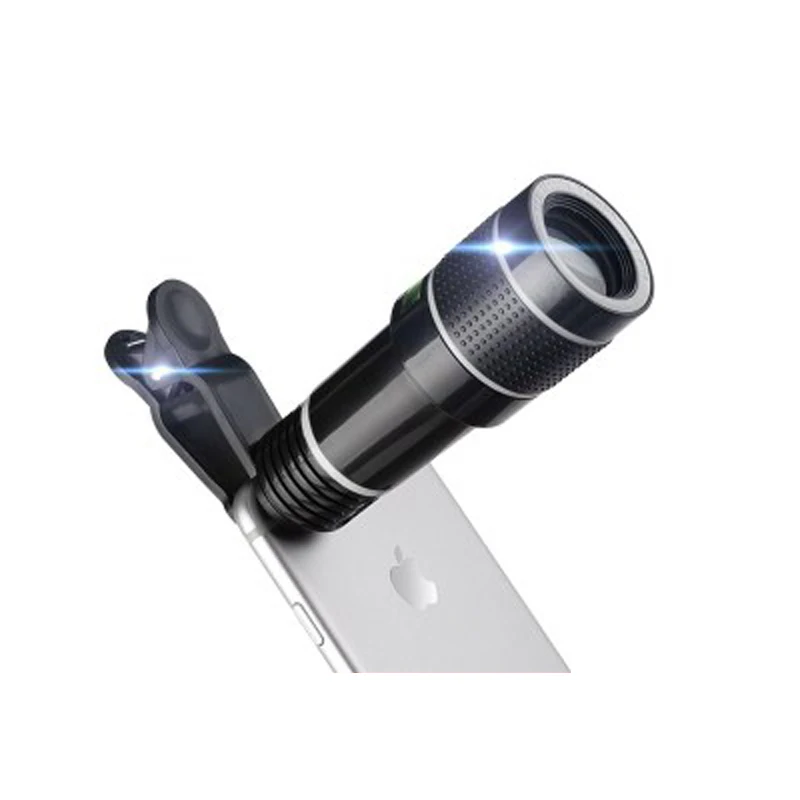 20X зум Монокуляр Телескоп объектив с мобильного телефона клип Штатив для iPhone 6 7 samsung S8 Android смартфон