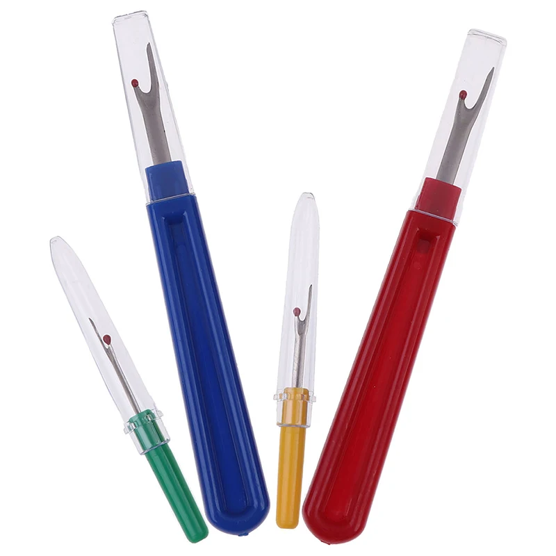 4Pcs Plastic Handle Craft Thread Cutter Seam Ripper Stitch Unpicker Sewing Tools Accessories | Дом и сад