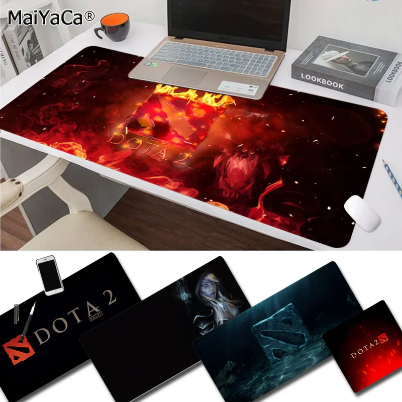 Maiya Лидер продаж Dota индивидуальные коврики для мышки ноутбук коврик для мышки в стиле аниме большой коврик для мыши клавиатуры коврик