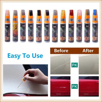 

Car Scratch Repair Pen Coat Paint Clear Repair Remover Silver Black for Ford C-MAX Flex B-MAX Atlas Five FG F-350 F-250 E-Series