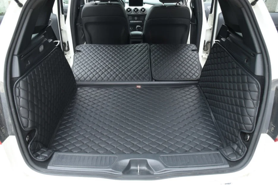 Кожаный коврик для багажника автомобиля грузового лайнера для mercedes benz 2012 2013 w246 аксессуары для интерьера