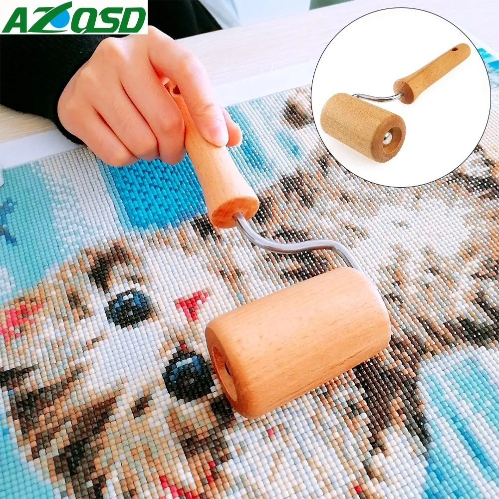 AZQSD алмазов картина аксессуары деревянный Ролик DIY 5D алмазный инструмент для