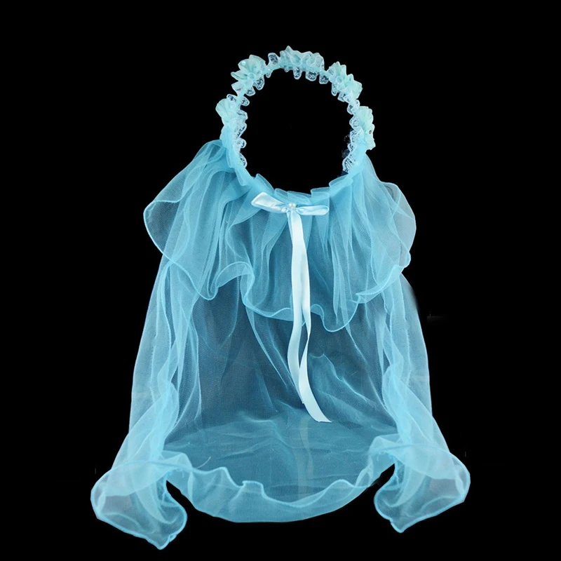 Цветочная вуаль для девочек, детская Женская повязка для головы принадлежности для волос для девочки, фотография, венок, маленькое платье подружки невесты, свадебное платье
