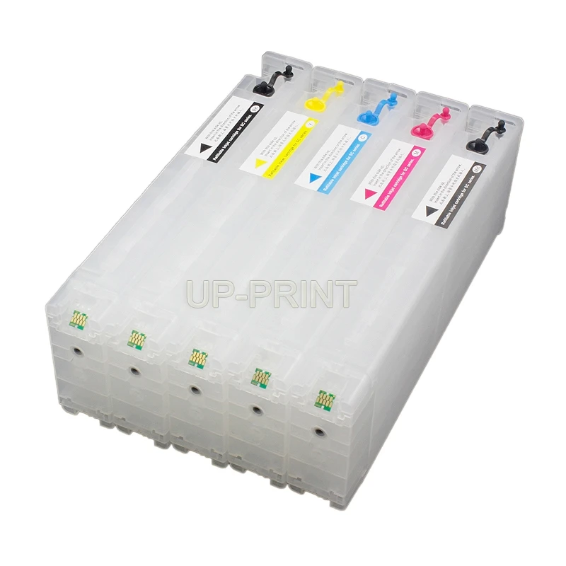 UP 700ml refill ink Cartridge compatible For Epson T5200 T3000 3070 T5000 5070 T7000 7070 T7270 with one time chip | Компьютеры и офис