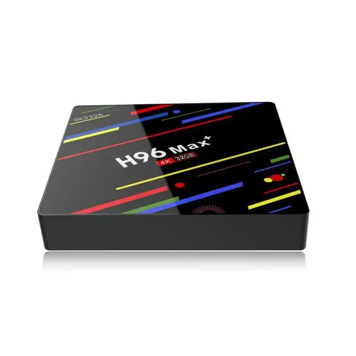 H96 MAX+ 4 Гб 64 ГБ Android 9,0 ТВ-бокс на Rockchip RK3328 H2.65 4K 5 ГГц wifi телеприставка 32 Гб Смарт медиаплеер Bluetooth 4,0 H96MAX - Цвет: Серебристый