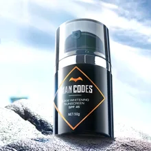 Мужские отбеливающие солнцезащитный крем SPF 45+ отбеливающий Восстанавливающий солнцезащитный крем для кожи лица водостойкий