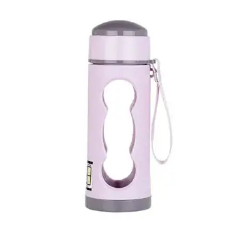 

Glass Cup Heat-resistant Drop-proof Cup Men and Women Double-layer Custom Portable Hand Cup Large Capacity Tea Cup Creative